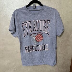 Gildan Gray Syracuse Graphic Tee sz medium